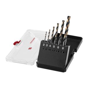 PARKSIDE PERFORMANCE® Súprava vrtákov (turbo HSS vrtáky, 6-dielna súprava) vyobraziť