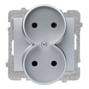 Dvojitá zásuvka GP-2D/M.SR Sigma B/U vyobraziť