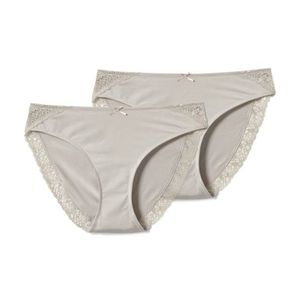 Klasické nohavičky, 2 ks, mandľové vyobraziť