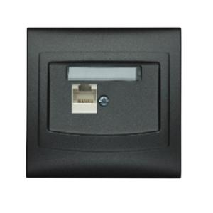 GPK-1V/F.GR Zásuvka na počítač vyobraziť