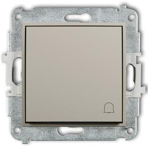 Zvončeka vypínač Mini Taupe vyobraziť