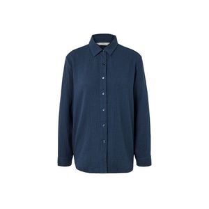 Mušelínová blúzka, námornícka modrá vyobraziť