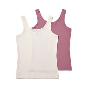 Obojstranné tielka, 2 ks, staroružové a krémové vyobraziť