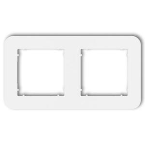 Rámček dvojitý zaoblený Mini Biela vyobraziť