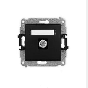 12MGF-1 Anténna zásuvka čierna mat vyobraziť