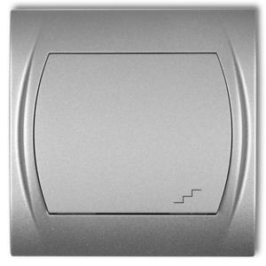 L 7LWP-3 Schodiskový vypínač strieborný vyobraziť