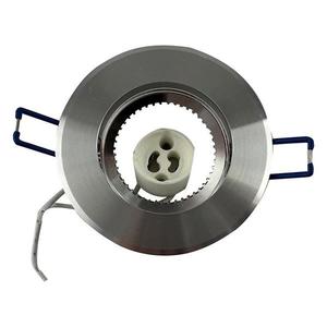 Bodové svietidlo 2v1 lesklé okrúhle veľké vyobraziť