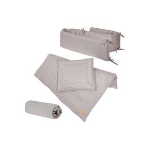 roba Džersejová súprava na spanie pre bábätká (bledosivá) vyobraziť