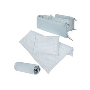 roba Džersejová súprava na spanie pre bábätká (bledomodrá) vyobraziť