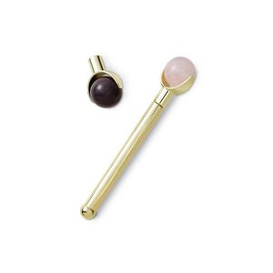 Masážny valček na tvár z drahokamov vyobraziť