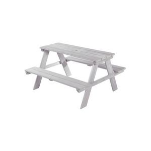 roba Vonkajšia detská sedacia súprava (bez vaničiek na hranie, sivá) vyobraziť