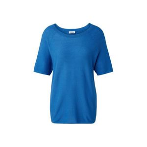 Tričko z jemného úpletu, kobaltovomodré vyobraziť