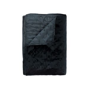 LIVARNO® Velúrová prikrývka na posteľ, 220 x 240 cm (sivá) vyobraziť