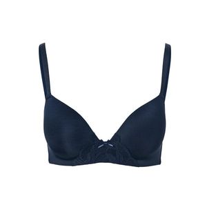 Podprsenka s mäkkými košíčkami, modrá vyobraziť