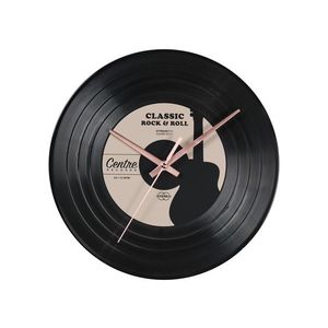 LIVARNO® Nástenné hodiny vo vzhľade gramofónovej platne (medené ručičky) vyobraziť