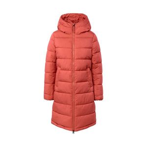 Prešívaný kabát, oranžový vyobraziť