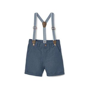 Detské šortky, modré vyobraziť