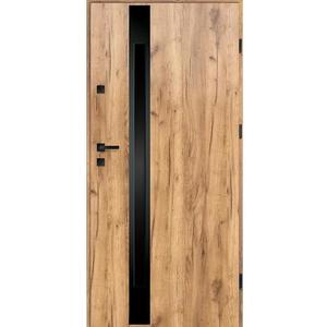Dvere vchodové Tethys 90P dub sonoma vyobraziť