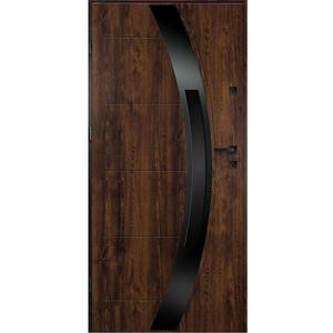 Dvere vchodové Selene 90L orech vyobraziť