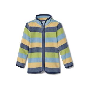 Detská flísová bunda, prúžky vyobraziť