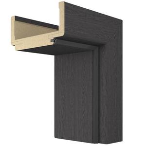 Nastaviteľný rám dverí 60P 80-100 antracit vyobraziť