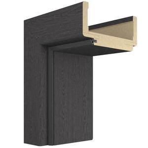 Nastaviteľný rám dverí 80L 140-180 antracit vyobraziť