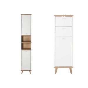LIVARNO home Vysoká skrinka do kúpeľne Corfu, 32 x 180 x 28 cm + Skrinka do kúpeľne Corfu, 32 x 96 x 28 cm vyobraziť
