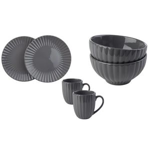 LIVARNO home Taniere, 2 kusy + Misky, 2 kusy + Šálky, 2 kusy vyobraziť