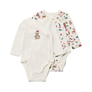 Body s dlhým rukávom pre bábätká, 2 ks vyobraziť