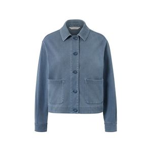 Džersejová bundička so vzhľadom džínsov vyobraziť