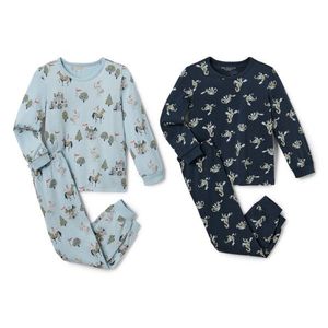 Detské pyžamá, 2 ks, modré vyobraziť