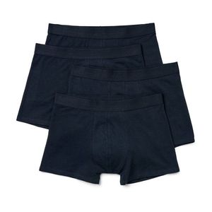 Boxerky, 4 ks, tmavomodré vyobraziť