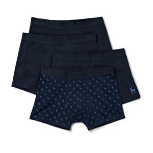 Boxerky, 4 ks, rôzne odtiene modrej vyobraziť