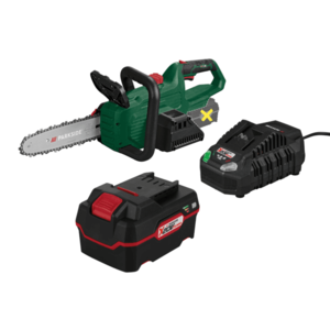 PARKSIDE® Aku reťazová píla PAKS 20-Li E5 + Akumulátor 20 V/4 Ah PAP 20 B3 + Nabíjačka akumulátora 20 V/4, 5 A PLG 20 C3 vyobraziť