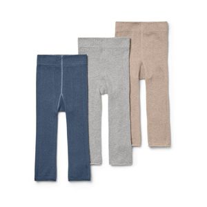 Detské štrikované legínsy, 3 ks vyobraziť