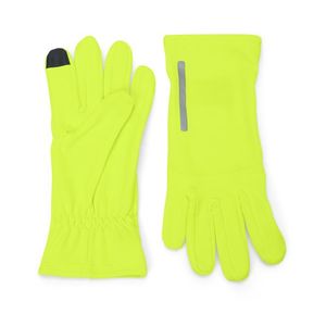 Bežecké rukavice, neónovo žlté vyobraziť