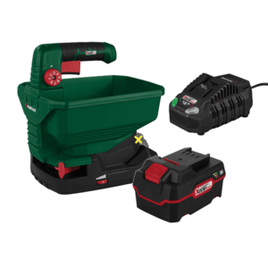 PARKSIDE® Aku univerzálne rozmetadlo PUSA 20-Li B1 + Akumulátor 20 V/4 Ah + Nabíjačka na akumulátor 20 V/4, 5 A PLG 20 C3 vyobraziť