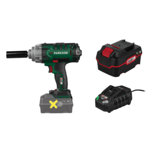 PARKSIDE® Aku rázový uťahovák PASSK 20-Li C4 + Akumulátor 20 V/4 Ah PAP 20 B3 + Nabíjačka akumulátora 20 V/4, 5 A PLG 20 C3 vyobraziť