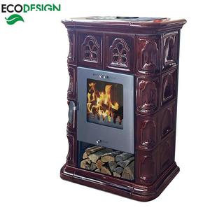 Krbové kachle Jena II coffebrown 7 kW vyobraziť