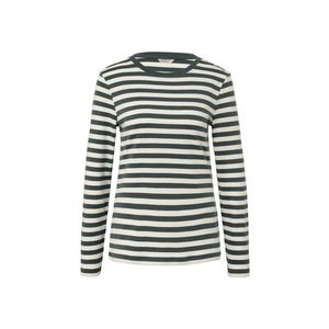 Prúžkované tričko s dlhým rukávom vyobraziť