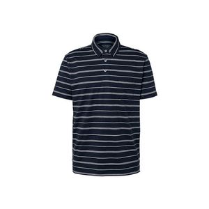 Džersejové polotričko, tmavomodré pásiky vyobraziť