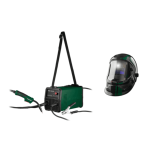 PARKSIDE® Invertorová zváračka na trubičkový drôt PIFDS 120 B2 + Automatická zváracia prilba s LED PSHL 2 D1, pruhy/čierna vyobraziť