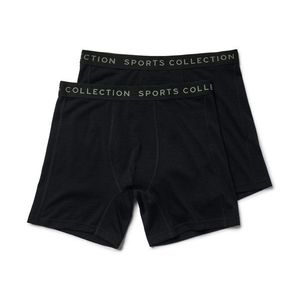 Boxerky s vlnou merino, 2 ks, čierne vyobraziť