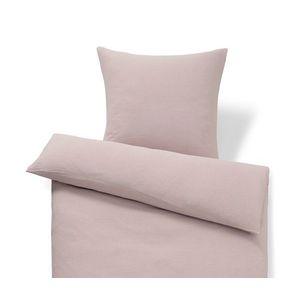 Mušelínová posteľná bielizeň, ružová, štandardná veľkosť vyobraziť