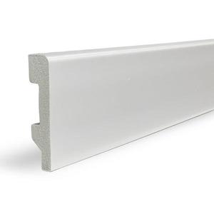 Podlahová lišta Parquet Mercado Premium 80 Biela 2.2m vyobraziť