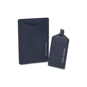 Puzdro na pas a prívesok na kufor vyobraziť