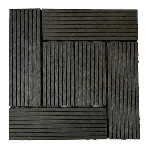 Terasová dlaždica WPC Antracit 300x300 mm vyobraziť