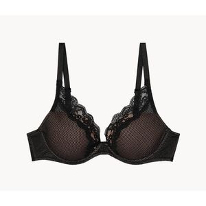 Podprsenka Passionata Padded Plunge »Brooklyn«, čierna vyobraziť