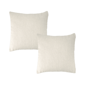 LIVARNO home Dekoratívna obliečka na vankúš, 50 x 50 cm, biela, 2 kusy vyobraziť