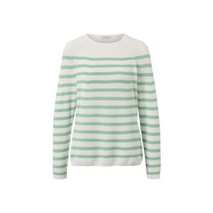 Pletený pulóver, prúžkovaný vyobraziť